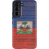 Haiti Flag Dark Wood Galaxy S22 Pro Case