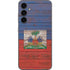 Haiti Flag Dark Wood Galaxy S23 FE Skin