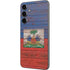 Haiti Flag Dark Wood Galaxy S23 FE Skin