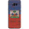 Haiti Flag Dark Wood Galaxy S8 Skin