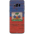 Haiti Flag Dark Wood Galaxy S8 Skin