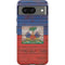 Haiti Flag Dark Wood Google Pixel 8 Impact Case
