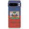 Haiti Flag Dark Wood Google Pixel 8 Pro Skin