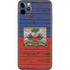 Haiti Flag Dark Wood iPhone 11 Pro Max Skin