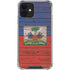 Haiti Flag Dark Wood iPhone 12 Mini Clear Case