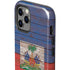 Haiti Flag Dark Wood iPhone 12 Pro Max Impact Case