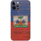 Haiti Flag Dark Wood iPhone 12 Pro Max Skin