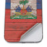 Haiti Flag Dark Wood iPhone 12 Pro Max Skin