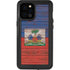 Haiti Flag Dark Wood iPhone 12 Pro Max Waterproof Case