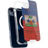 Haiti Flag Dark Wood iPhone 13 MagSafe Case