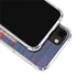 Haiti Flag Dark Wood iPhone 15 Plus Clear Case