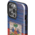 Haiti Flag Dark Wood iPhone 15 Pro Impact Case