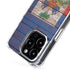 Haiti Flag Dark Wood iPhone 14 Pro Max MagSafe Case