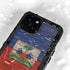 Haiti Flag Dark Wood iPhone 15 Waterproof Case