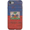 Haiti Flag Dark Wood iPhone SE (2nd & 3rd Gen) Pro Case