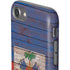 Haiti Flag Dark Wood iPhone SE (2nd & 3rd Gen) Pro Case