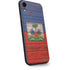 Haiti Flag Dark Wood iPhone XR Skin