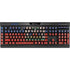 Haiti Flag Dark Wood K95 RGB PLATINUM Mechanical Gaming Keyboard Skin