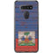Haiti Flag Dark Wood LG K51/Q51 Clear Case