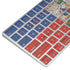 Haiti Flag Dark Wood Magic Keyboard Skin