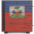 Haiti Flag Dark Wood NZXT H510 Compact ATX Mid-Tower Case Skin