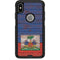 Haiti Flag Dark Wood Otterbox Commuter iPhone Skin