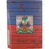 Haiti Flag Dark Wood PS5 Console Skin