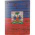 Haiti Flag Dark Wood PS5 Digital Edition Console Skin