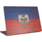 Haiti Flag Dark Wood Surface Laptop 4 15in Skin