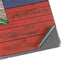 Haiti Flag Dark Wood Surface Pro 8 Skin