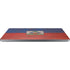 Haiti Flag Dark Wood Universal Laptop 18in (14.6 x 10.6in) Skin
