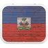 Haiti Flag Dark Wood YETI Roadie 24 Hard Cooler Skin