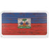 Haiti Flag Dark Wood YETI Tundra 65 Hard Cooler Skin