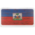 Haiti Flag Dark Wood YETI Tundra 75 Hard Cooler Skin