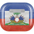 Haiti Flag Distressed Apple AirPods (3rd Gen 2021) Skin