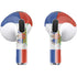 Haiti Flag Distressed Apple AirPods (3rd Gen 2021) Skin