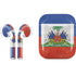 Haiti Flag Distressed Apple AirPods Skin
