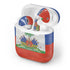 Haiti Flag Distressed Apple AirPods Skin