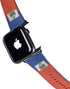 Haiti Flag Distressed Apple Watch Band 42-44mm