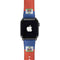 Haiti Flag Distressed Apple Watch Band 38-40mm