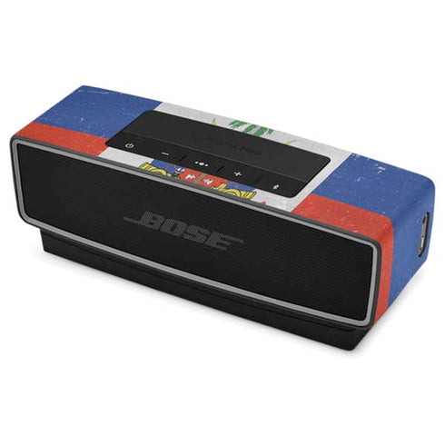 Haiti Flag Distressed Bose SoundLink Mini Speaker II Skin