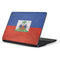 Haiti Flag Distressed Samsung Chromebook Skin