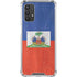 Haiti Flag Distressed Galaxy A32 5G Clear Case
