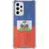 Haiti Flag Distressed Galaxy A33 5G Clear Case