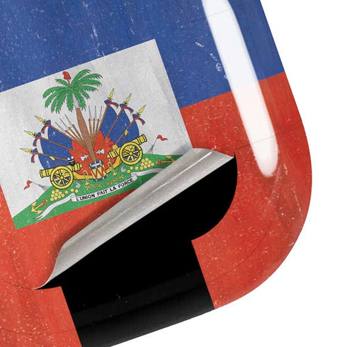 Haiti Flag Distressed Galaxy Buds Live Skin