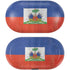 Haiti Flag Distressed Galaxy Buds Skin