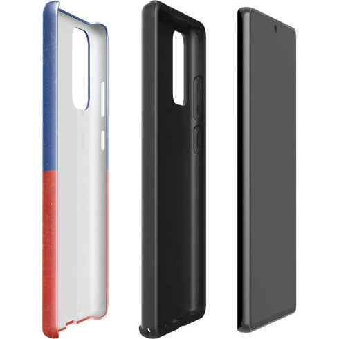 Haiti Flag Distressed Galaxy Note20 5G Pro Case