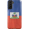 Haiti Flag Distressed Galaxy S21 FE Pro Case