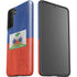 Haiti Flag Distressed Galaxy S21 FE Pro Case