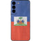 Haiti Flag Distressed Galaxy S22 Skin